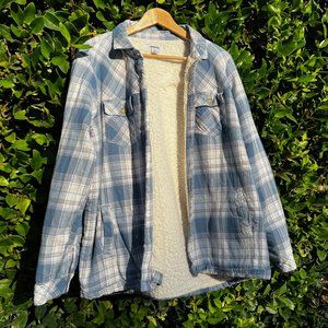 RSQ Sherpa Lined Flannel Jacket | XXL